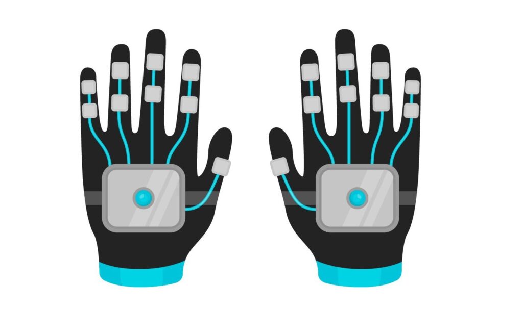 Augmented Reality Accessories Haptic Gloves
