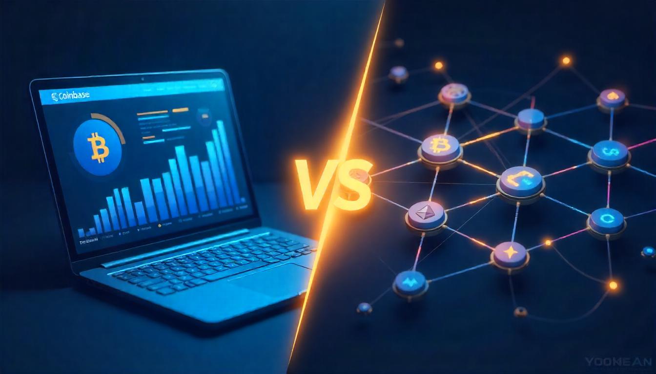Comparison of blockchain and coinbase for cryptocurrency trading