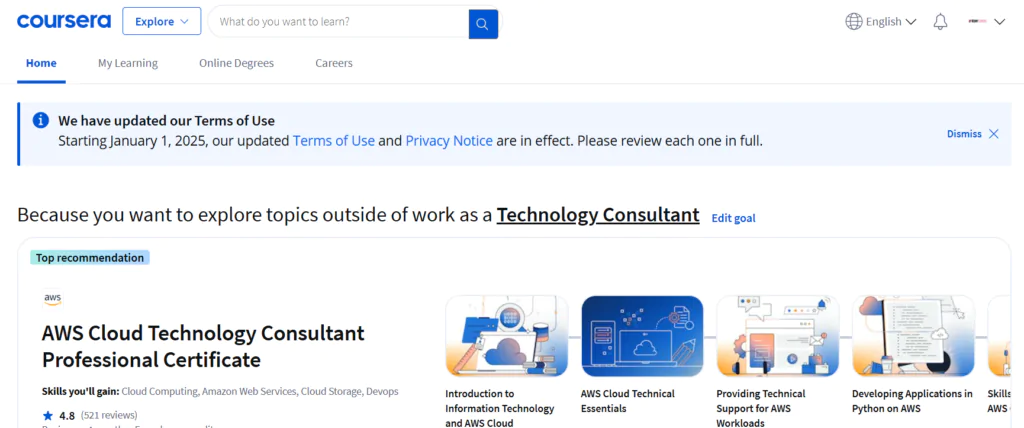 Educational Apps for Adults Coursera