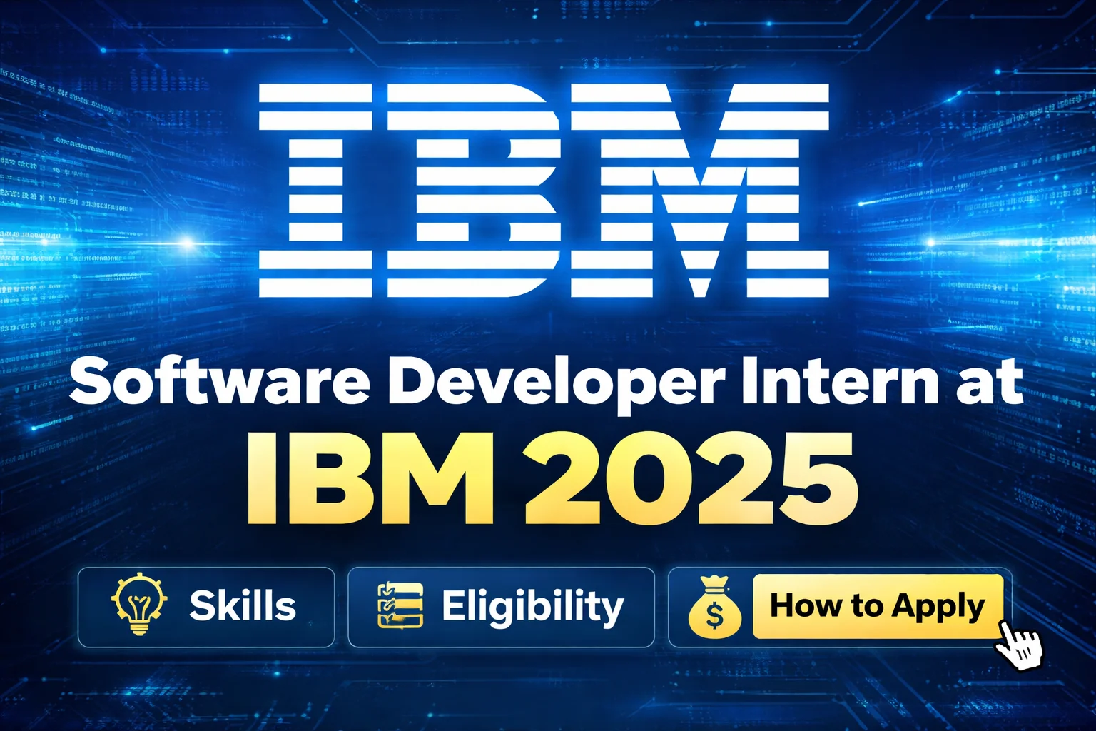 Software Developer Intern at IBM - 2025
