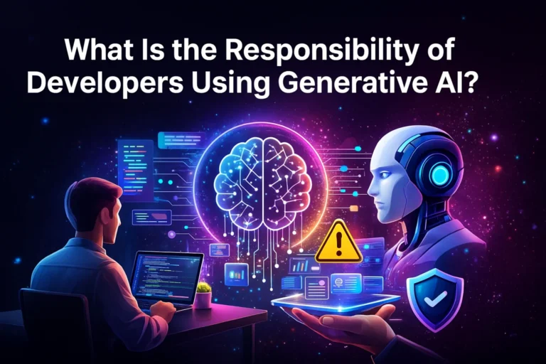 What Is the Responsibility of Developers Using Generative AI