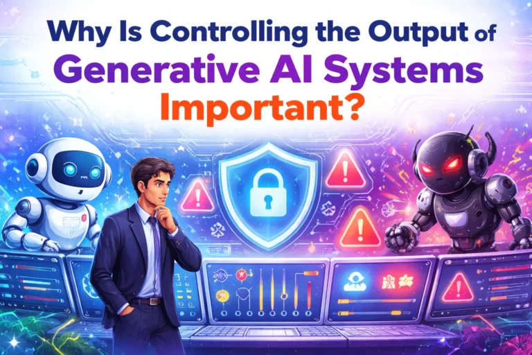 Why Is Controlling the Output of Generative AI Systems Important