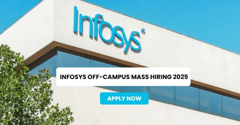 infosys off campus mass hiring 2025