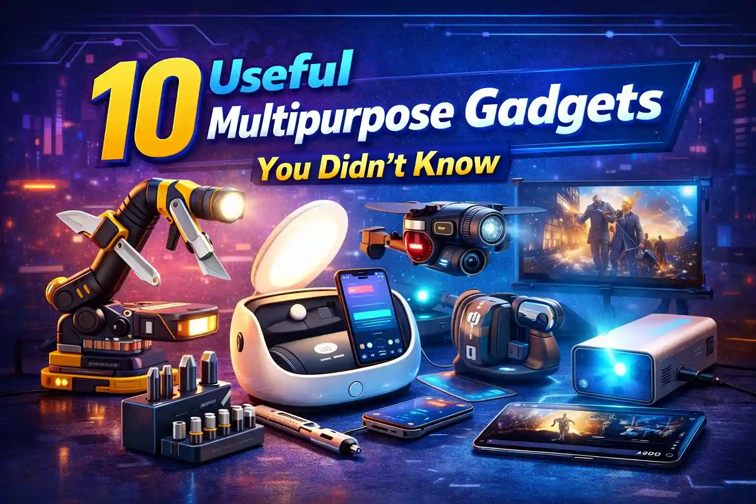 10 Useful Multipurpose Gadgets You Didn’t Know