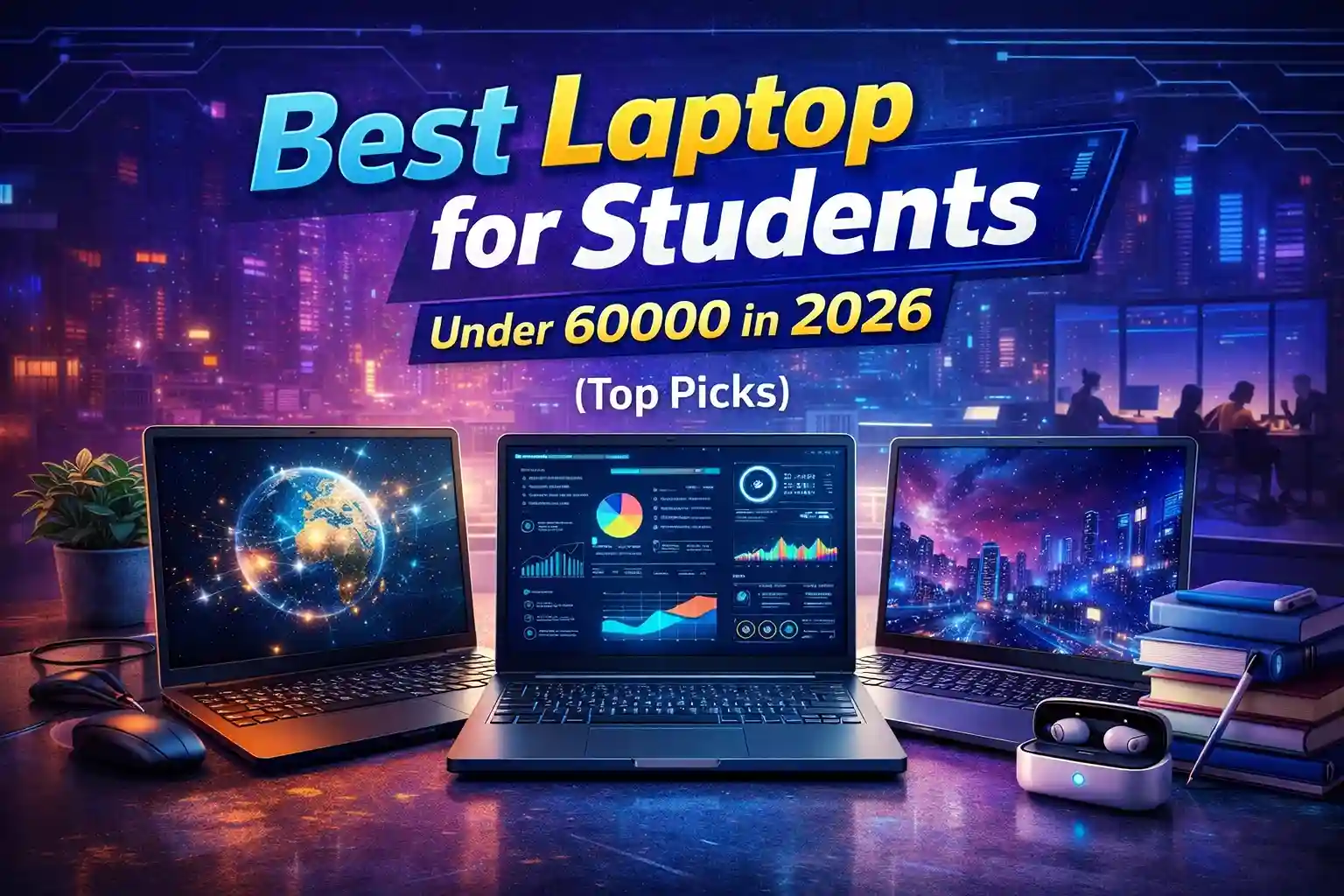 Best Laptop for Students Under 60000 in 2026